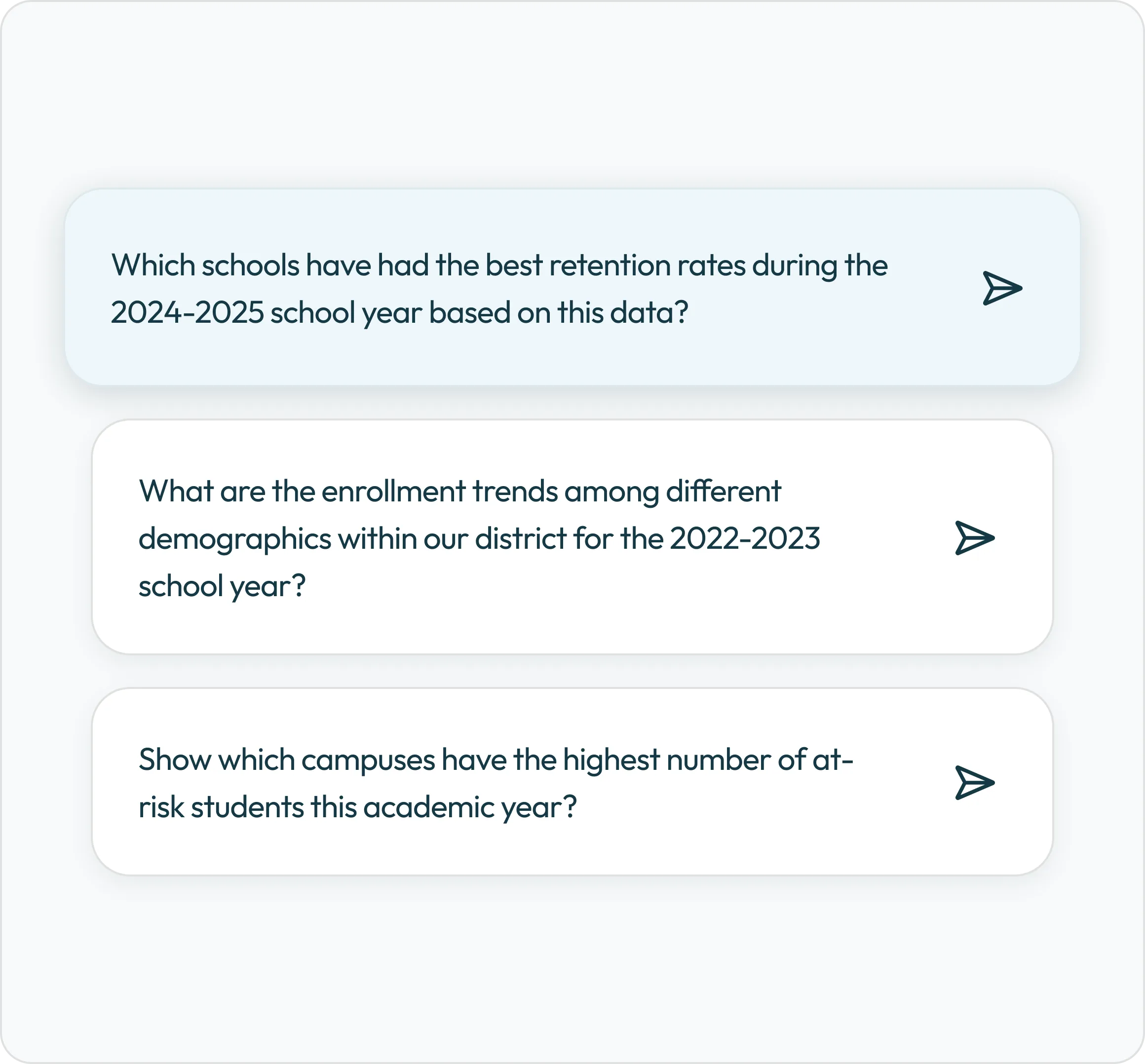Doowii turning a plain-language question into an answer